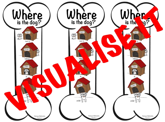 Tiger & Friends 2 Unit 2 zakładka kość prepositions of place przyimki miejsca