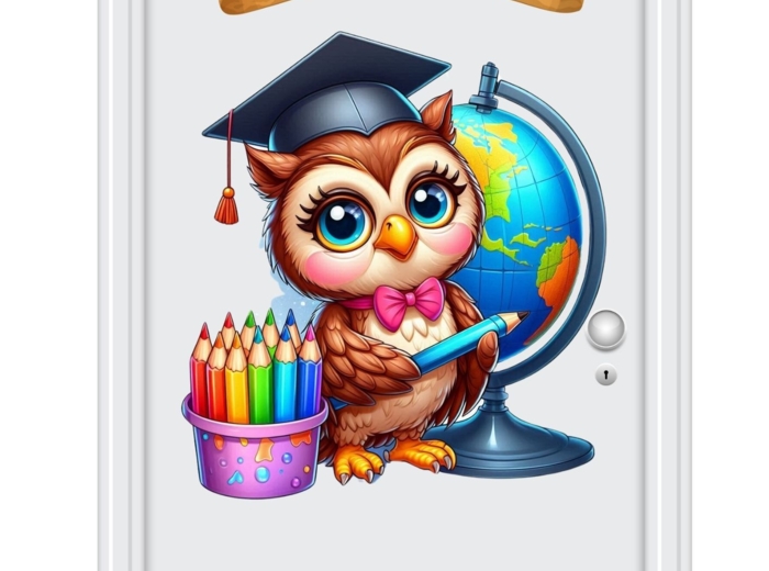 Dekoracja na drzwi KAŻDA LEKCJA JEST PODRÓŻĄ - pdf