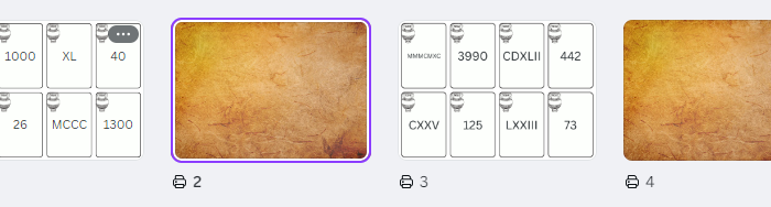 Gra edukacyjna „Piotruś – Liczby rzymskie
