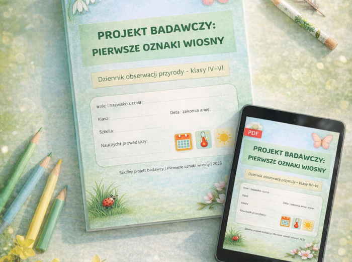 Projekt badawczy „Pierwsze oznaki wiosny”