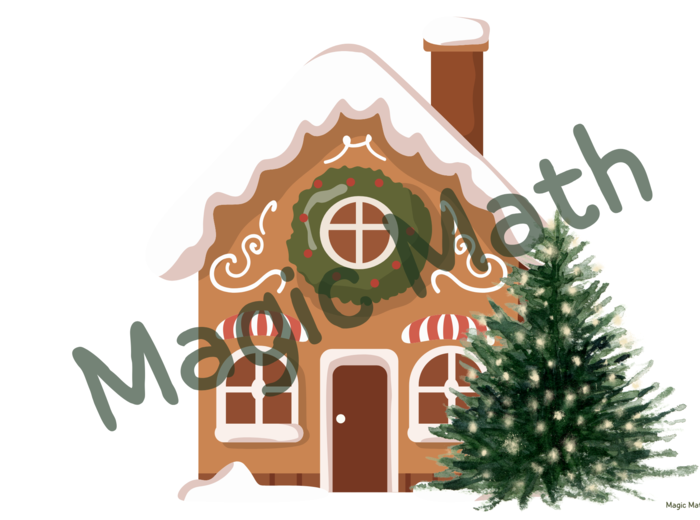 OLBRZYMI ZESTAW Dekoracji Bożonarodzeniowych do Druku – Domki, Choinki, Napis, Girlanda - na gazetkę - 50 stron!