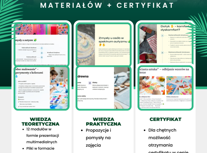 Szkolenie - TAZ - Twórcza Akademia Zmysłów