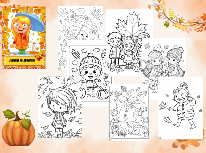 JESIENNA KSIĄŻECZKA AKTYWIZUJĄCA DLA PRZEDSZKOLAKÓW.