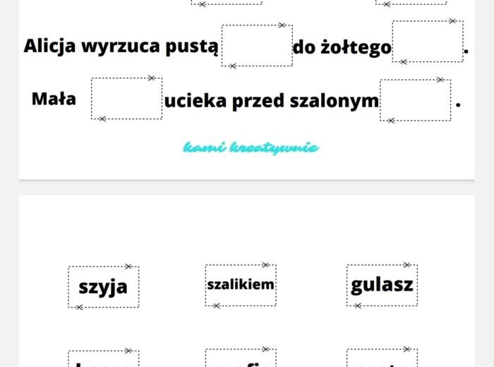 Głoską sz- pakiet logopedyczny