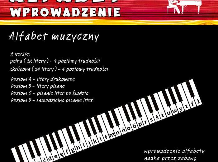 Wprowadzenie alfabetu - Alfabet muzyczny