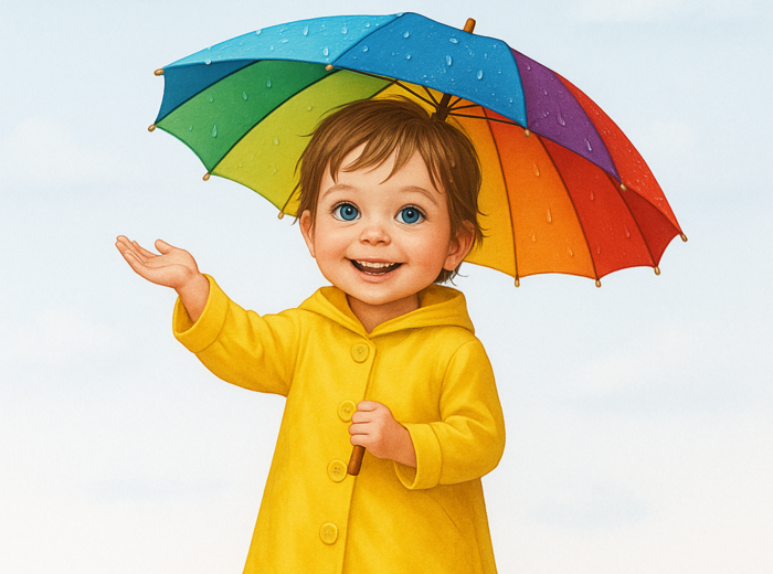 E-book „Deszczowe Inspiracje – Zabawy i Nauka pod Chmurką”