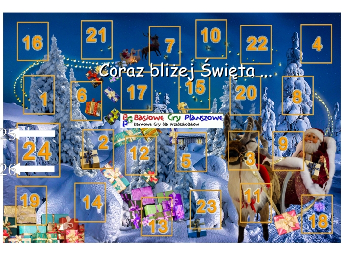 Coraz bliżej Święta – Gra planszowa
