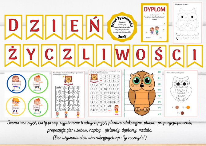 Pakiet: Dzień życzliwości i czarodziejskie słowa