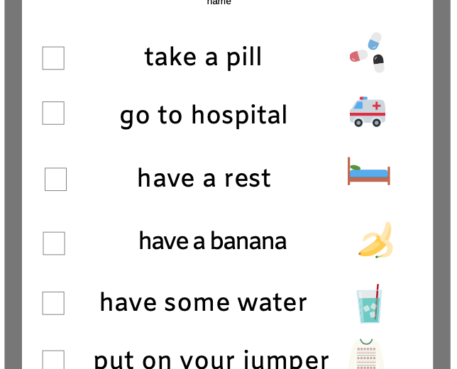 Angielski. Recepta - formularz