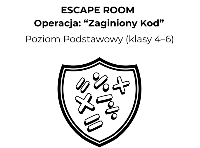 Escape Room „Operacja: Zaginiony Kod”