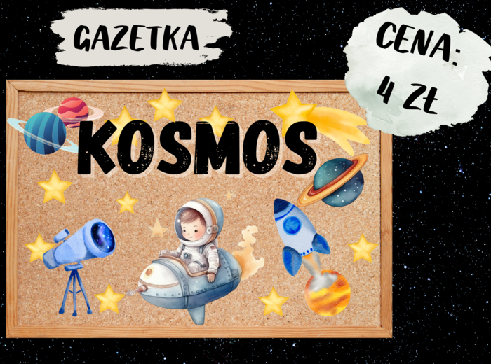 PAKIET KOSMOS - GAZETKA, PLANSZE DEMONSTRACYJNE, GRA JA MAM, KTO MA