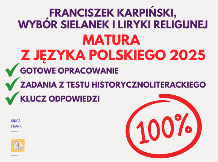 Franciszek Karpiński – wybór sielanek i liryka religijna 📘 #matura2025 #maturajęzykpolski #opracowanie #testhistorycznoliteracki