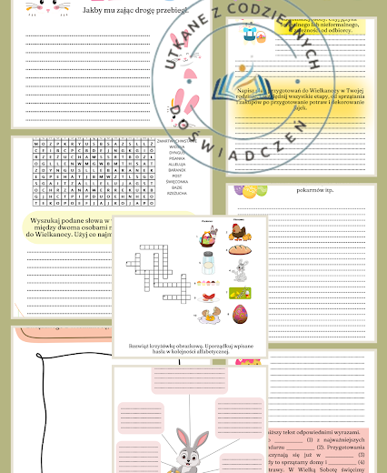 Wielkanocne karty pracy – gotowy zestaw do ciekawych i angażujących lekcji