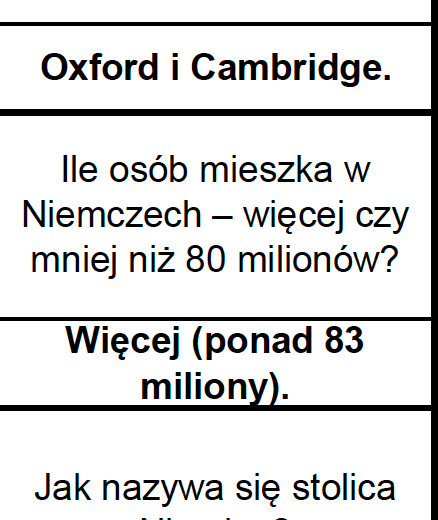 EUROPEJSKI DZIEŃ JĘZYKÓW OBCYCH, DZIEŃ JĘZYKÓW OBCYCH MATERIAŁY, CIEKAWOSTKI, TELETURNIEJ 1 Z 10,
