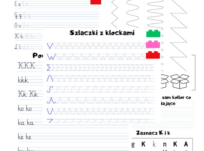 Karty pracy. Litera K