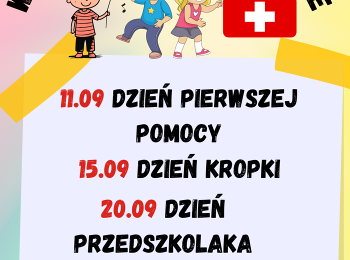 WRZEŚNIOWE DNI TEMATYCZNE