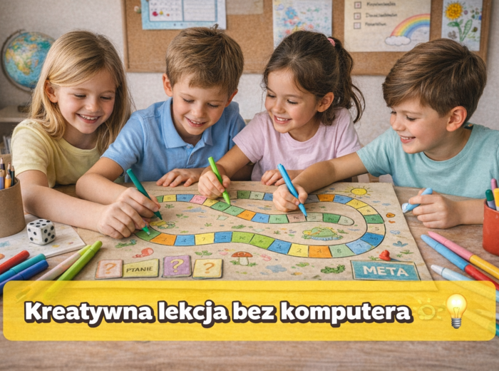 Planszówki DIY z kartonu i markerów