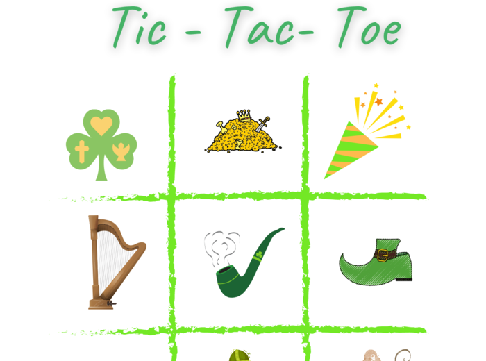 ST.PATRICK’S GREEN SET.