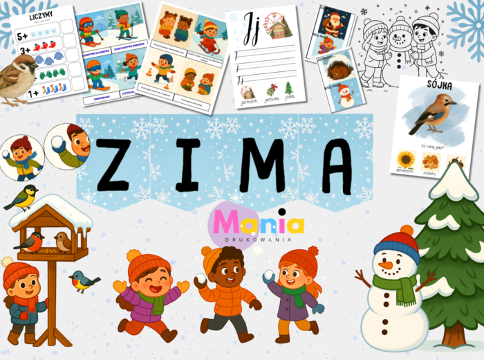 Zima - ponad 150 stron