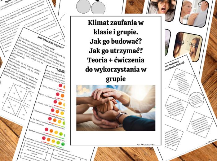 Lekcje wychowawcze - zaufanie i akceptacja (3-5 godzin lekcyjnych)