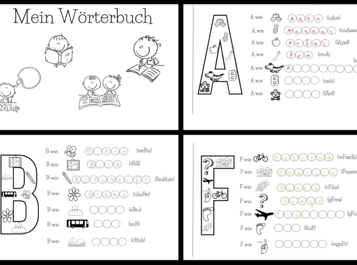 Mein Wörterbuch - słowniczek obrazkowy z j. niemieckiego dla klas 1-4