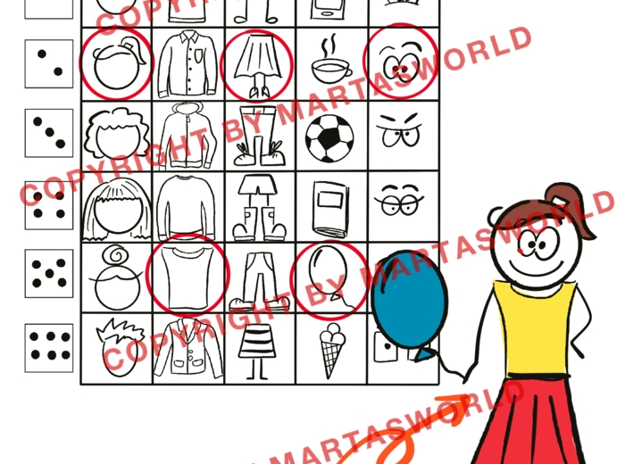 🎲✏️ Roll & Draw – Kreatywna Gra Rysunkowa po angielsku! 🎨🧠