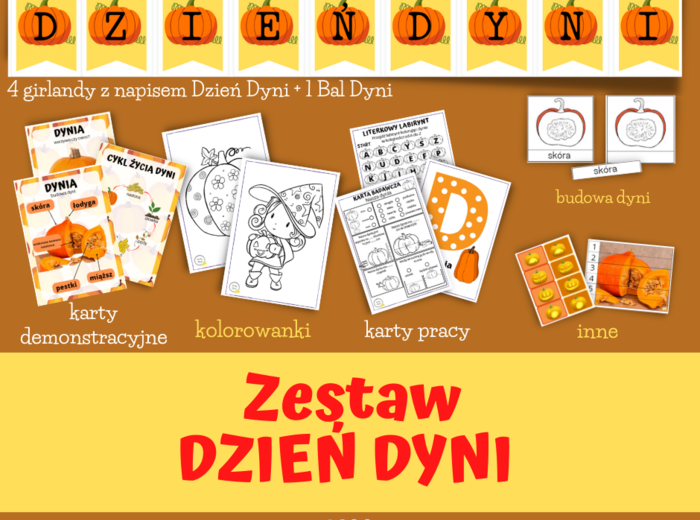 ZESTAW NA DZIEŃ DYNI