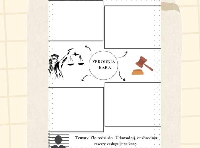 Motyw zbrodni i kary egzamin ósmoklasisty język polski