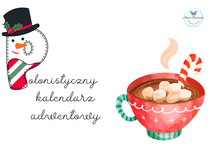 POLONISTYCZNY KALENDARZ ADWENTOWY AŻ 40 KART, 36 ZADAŃ DO WYBORU