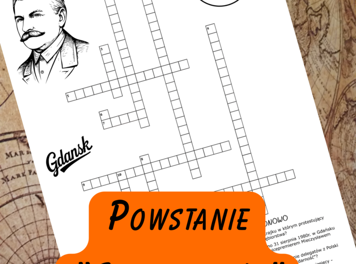 Historia 8. Powstanie "Solidarności" - krzyżówka
