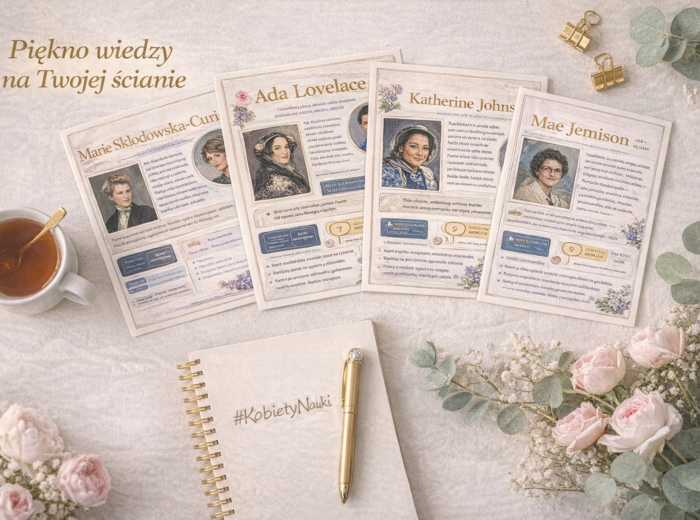 Dzień Kobiet – plakaty inspirujące kobiety nauki
