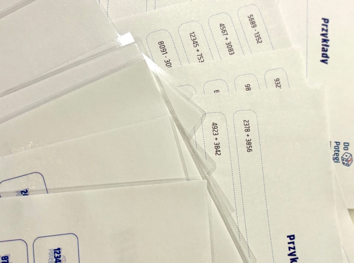 Bingo – Działania pisemne: dodawanie i odejmowanie