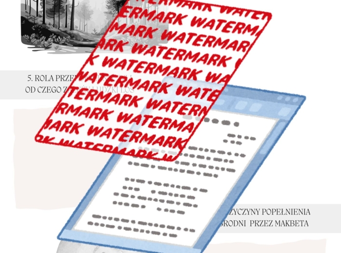 📒Notatnik maturalny "Makbet" William Szekspir