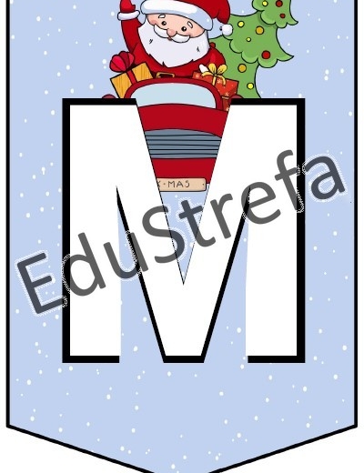 Dekoracja na Mikołajki