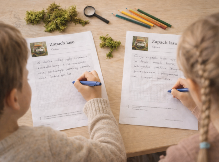 Słoik zapachów lasu