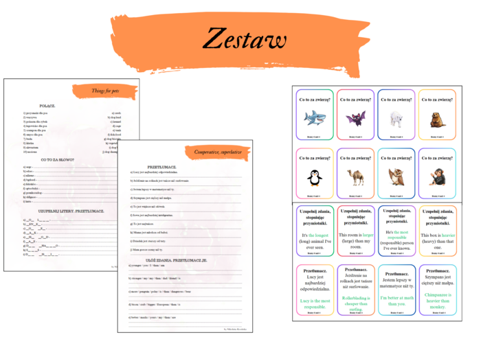 Brainy 6 unit 4 zestaw karty pracy + karty do gier