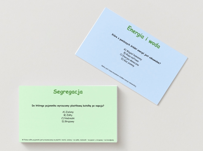 Gra planszowa „Ekologiczne wyzwania”