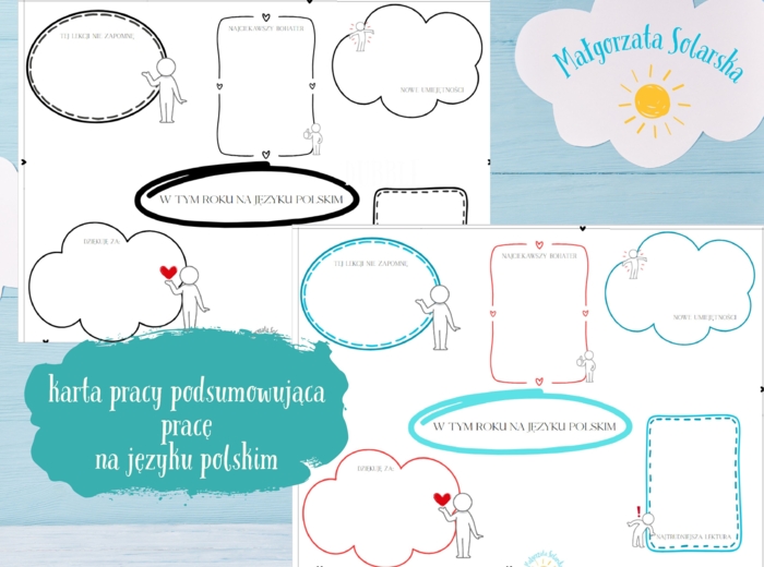 Język polski- karta na podsumowanie