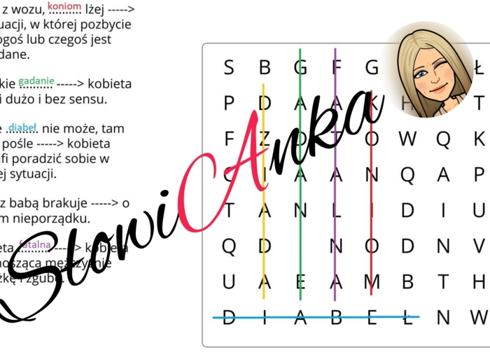 Polonistyczne stacje zadaniowe DZIEŃ KOBIET - powtórka przed E8