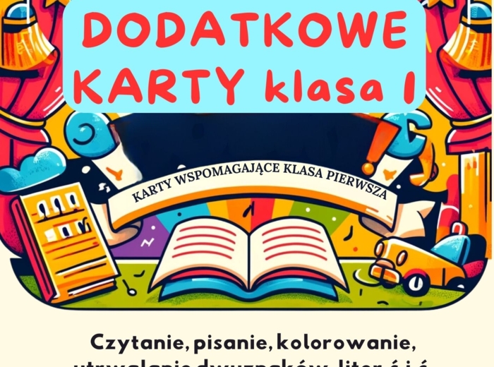 Klasa 1 - dodatkowe karty wspomagające