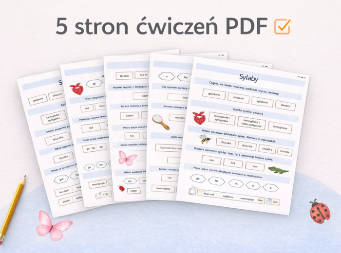 SYLABY [Karta pracy, sprawdzian]