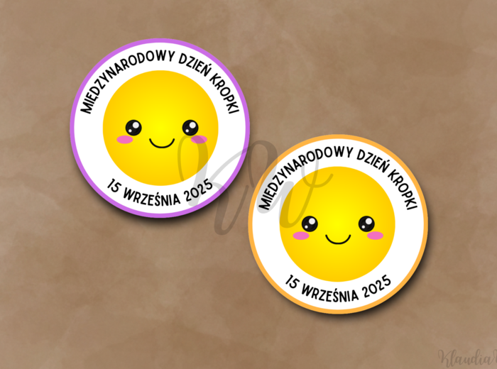 Międzynarodowy Dzień Kropki - zestaw