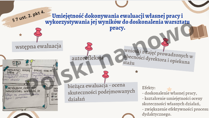 Prezentacja-awans zawodowy-nauczyciel mianowany-język polski/szablon
