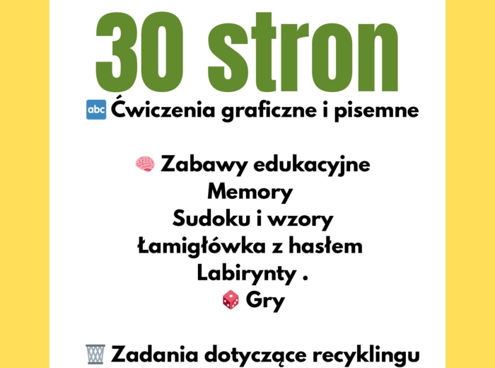 DZIEŃ ZIEMI 30 stron