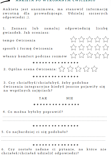 Czas na relacje (ebook). Ćwiczenia integracyjne, karty pracy