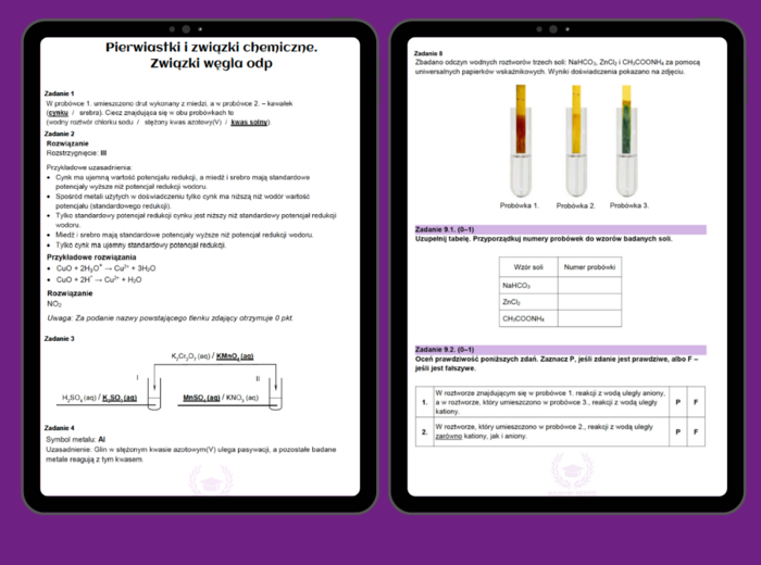 Zbiór zadań maturalnych - Chemia
