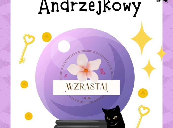 Magiczny zeszyt Andrzejkowy