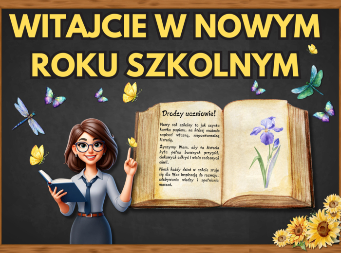 WITAJCIE W NOWYM ROKU SZKOLNYM - gazetka