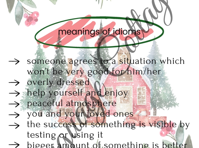 Christmas worksheet B1-B2