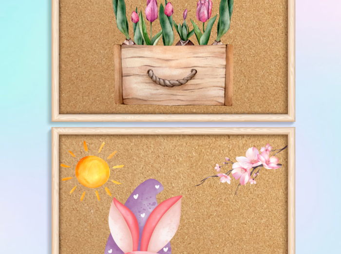 ☀️ZESTAW WIOSENNYCH DEKORACJI☀️